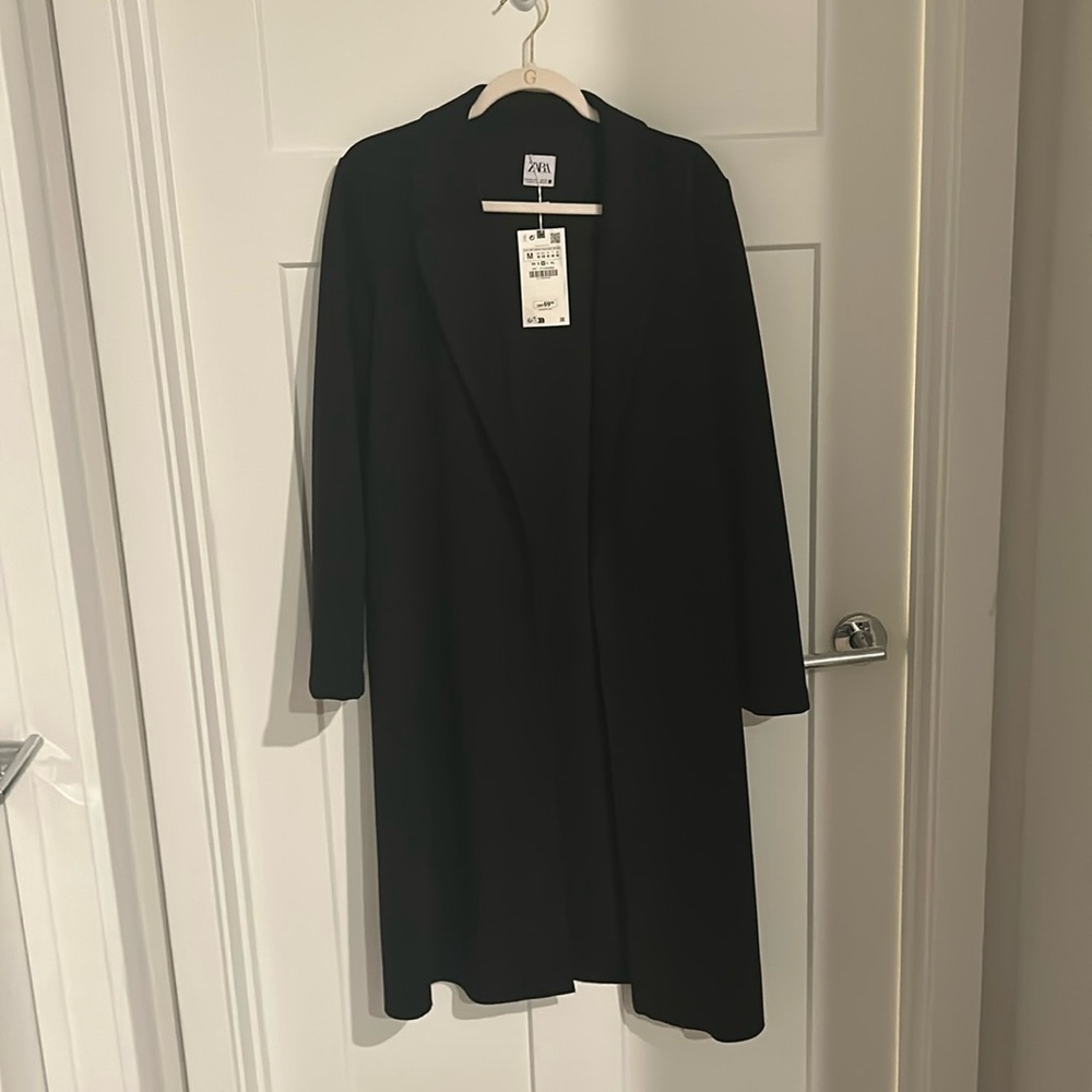 Brand new with tag ZARA suede coat